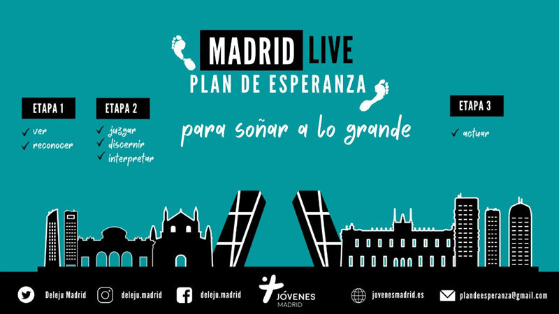 Los jóvenes se ponen en marcha: Madrid Live